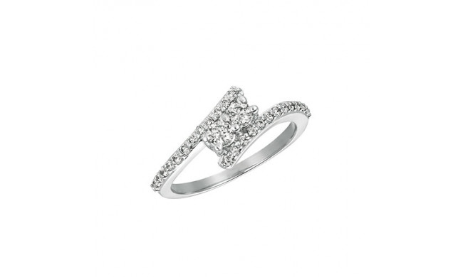 Jewelmi Custom 14k White Gold Diamond Ring