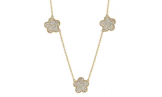 Jewelmi Custom 14k Yellow Gold Diamond Necklace