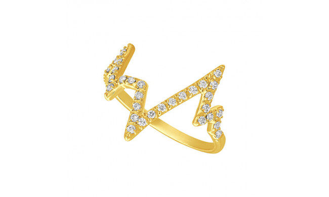 Jewelmi Custom 14k Yellow Gold Diamond Ring