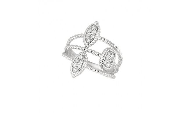 Jewelmi Custom 14k White Gold Diamond Ring