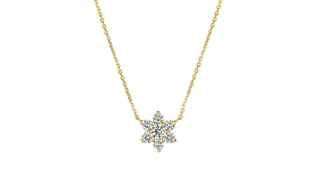 Jewelmi Custom 14k Yellow Gold Diamond Necklace