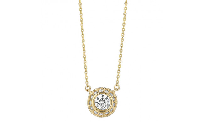 Jewelmi Custom 14k Yellow Gold Diamond Necklace