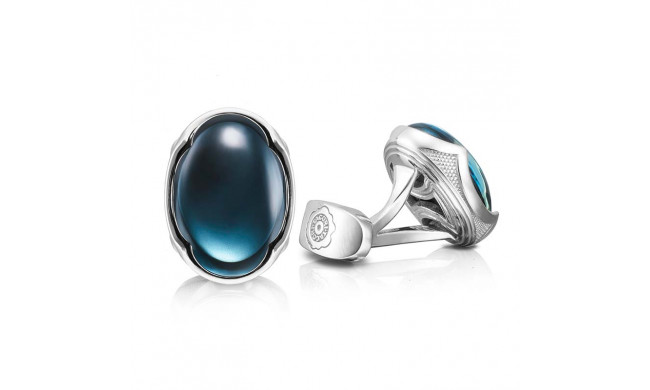 Tacori Sterling Silver Retro Classic Gemstone Men's Cuffink - MCL10337