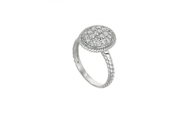 Jewelmi Custom 14k White Gold Diamond Ring
