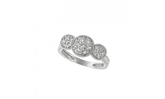 Jewelmi Custom 14k White Gold Diamond Ring