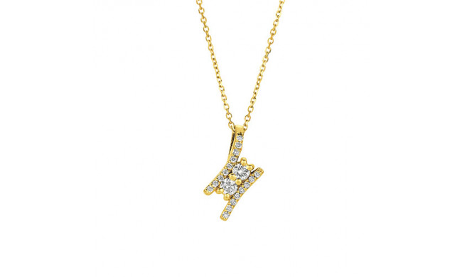 Jewelmi Custom 14k Yellow Gold Diamond Necklace