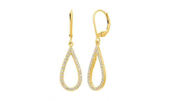 Jewelmi Custom 14k Yellow Gold Diamond Earrings
