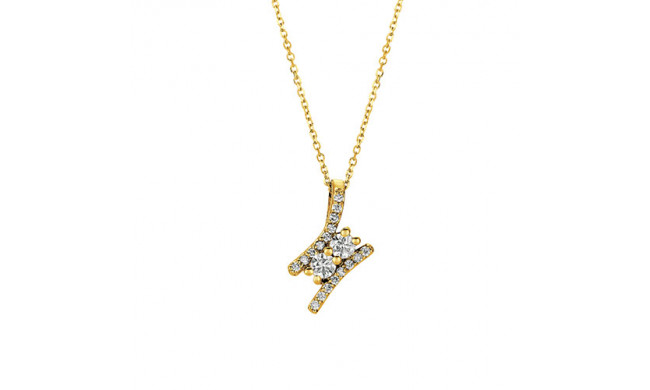 Jewelmi Custom 14k Yellow Gold Diamond Necklace