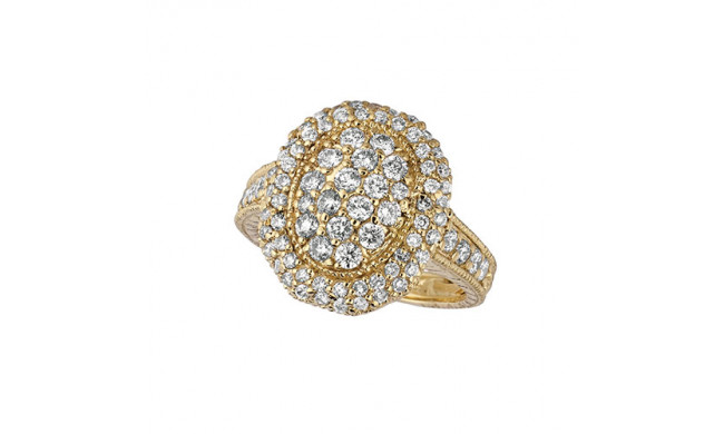 Jewelmi Custom 14k Yellow Gold Diamond Ring