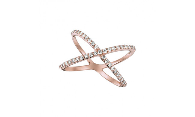 Jewelmi Custom 14k Rose Gold Diamond Ring