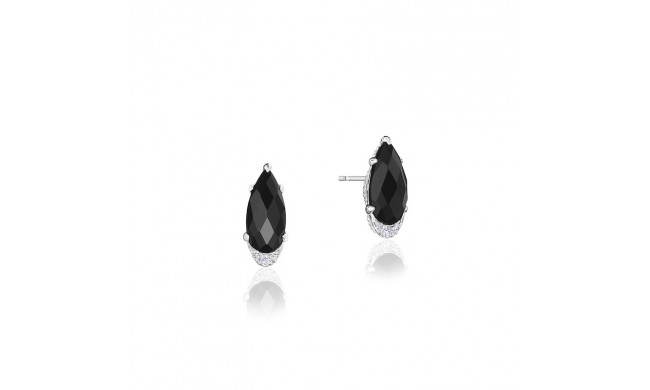 Tacori Sterling Silver Horizon Shine Gemstone Stud Earring - SE25019