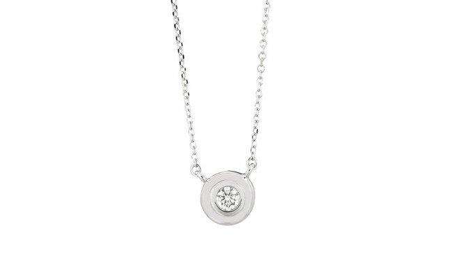 Jewelmi Custom 14k White Gold Diamond Necklace