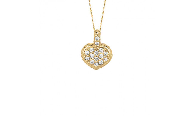 Jewelmi Custom 14k Yellow Gold Diamond Necklace