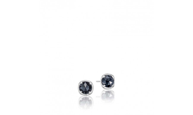 Tacori Sterling Silver Gemma Bloom Gemstone Stud Earring - SE15419
