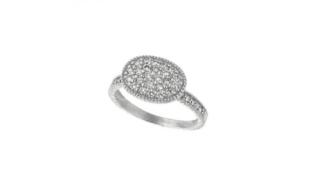 Jewelmi Custom 14k White Gold Diamond Ring