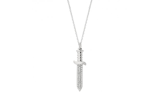 Jewelmi Custom 14k White Gold Diamond Necklace