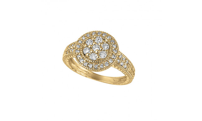 Jewelmi Custom 14k Yellow Gold Diamond Ring