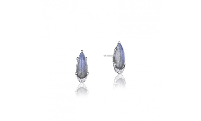 Tacori Sterling Silver Horizon Shine Gemstone Stud Earring - SE25046