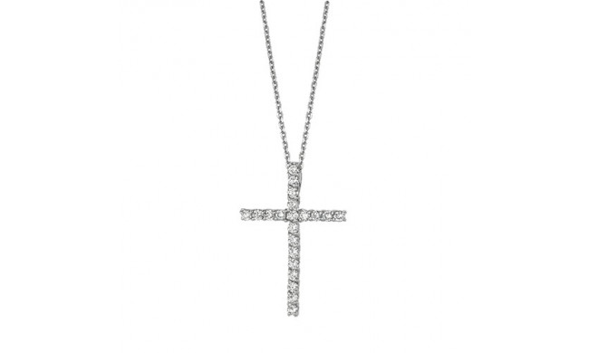 Jewelmi Custom 14k White Gold Diamond Necklace