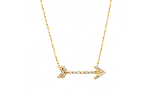 Jewelmi Custom 14k Yellow Gold Diamond Necklace