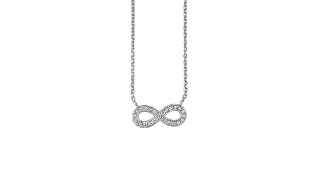 Jewelmi Custom 14k White Gold Diamond Necklace