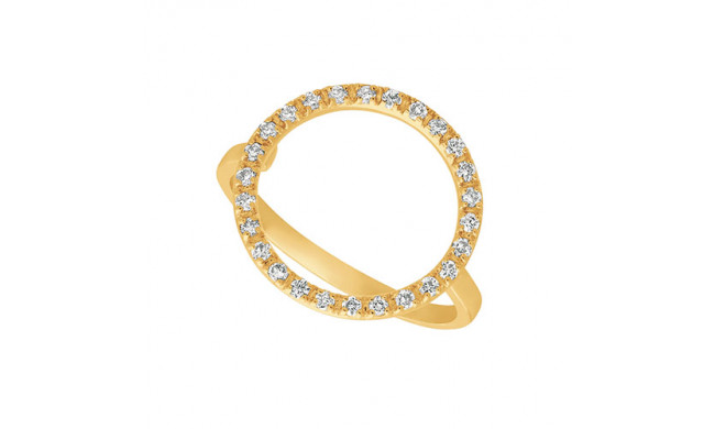 Jewelmi Custom 14k Yellow Gold Diamond Ring
