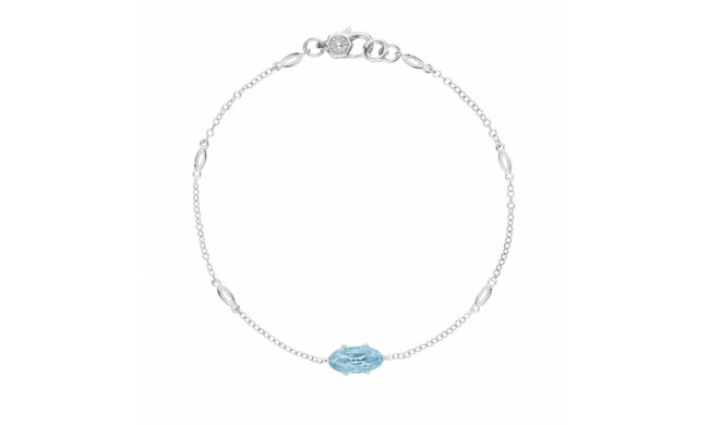 Tacori Sterling Silver Horizon Shine Gemstone Women's Bracelet - SB22402