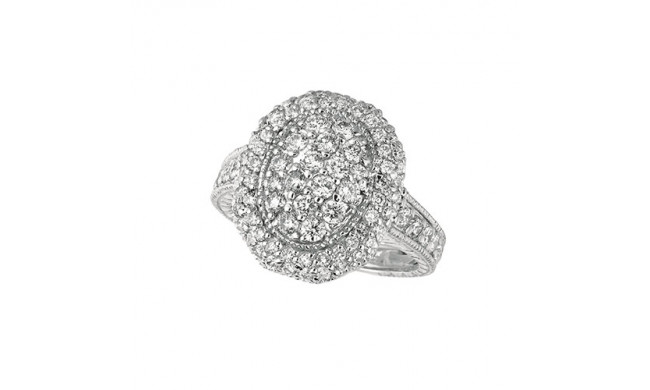 Jewelmi Custom 14k White Gold Diamond Ring