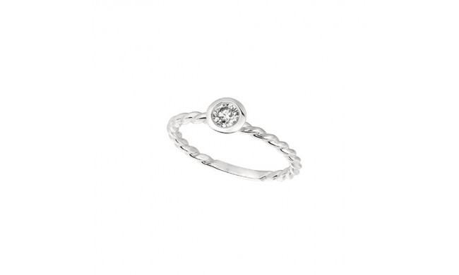 Jewelmi Custom 14k White Gold Diamond Ring