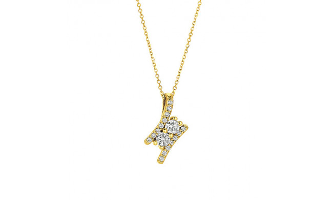 Jewelmi Custom 14k Yellow Gold Diamond Necklace