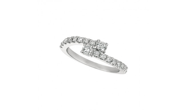 Jewelmi Custom 14k White Gold Diamond Ring