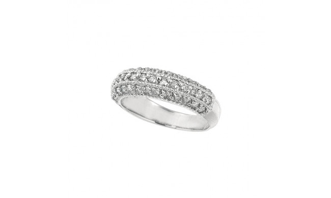 Jewelmi Custom 14k White Gold Diamond Ring