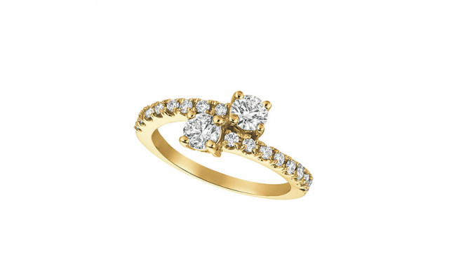 Jewelmi Custom 14k Yellow Gold Diamond Ring