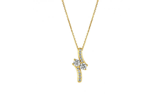 Jewelmi Custom 14k Yellow Gold Diamond Necklace