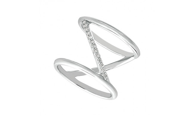 Jewelmi Custom 14k White Gold Diamond Ring