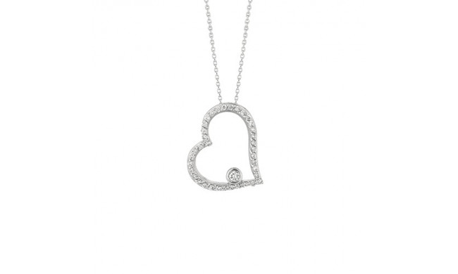 Jewelmi Custom 14k White Gold Diamond Necklace