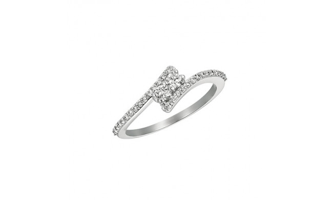 Jewelmi Custom 14k White Gold Diamond Ring