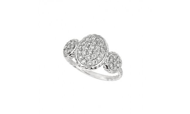 Jewelmi Custom 14k White Gold Diamond Ring