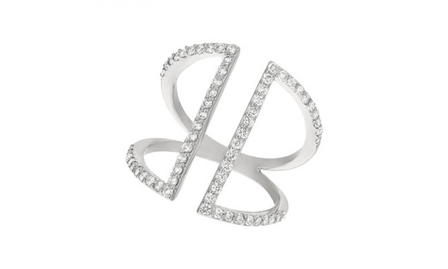 Jewelmi Custom 14k White Gold Diamond Ring