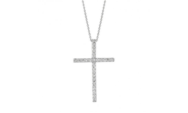 Jewelmi Custom 14k White Gold Diamond Necklace