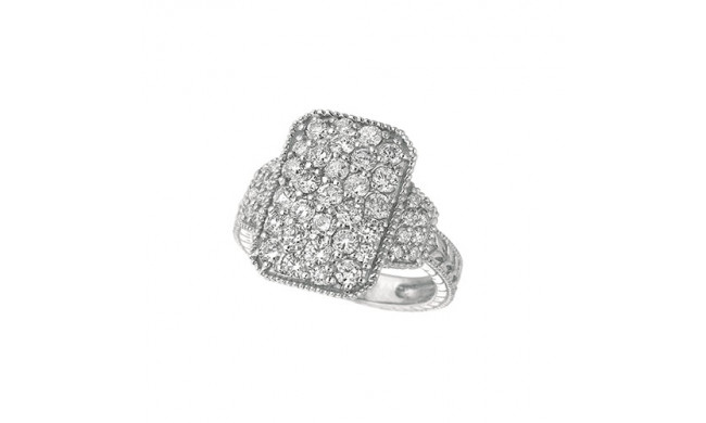 Jewelmi Custom 14k White Gold Diamond Ring