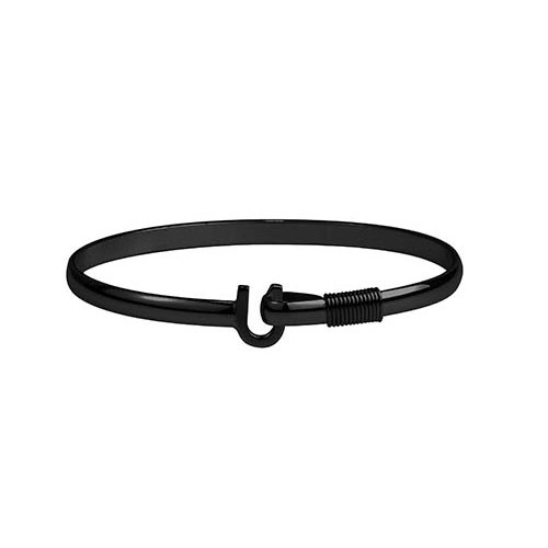 Caribbean Hook Black Titanium Hook Bracelet