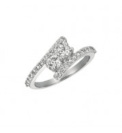 Jewelmi Custom 14k White Gold Diamond Ring