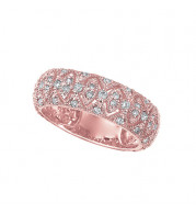 Jewelmi Custom 14k Rose Gold Diamond Ring