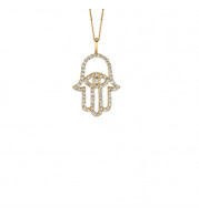 Jewelmi Custom 14k Yellow Gold Diamond Necklace