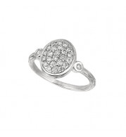Jewelmi Custom 14k White Gold Diamond Ring