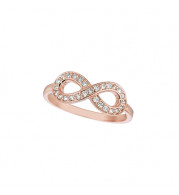 Jewelmi Custom 14k Rose Gold Diamond Ring