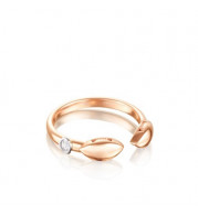 Tacori 18k Rose Gold The Ivy Lane Men's Ring - SR201P