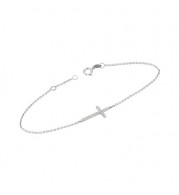 Jewelmi Custom 14k White Gold Diamond Bracelet