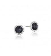 Tacori Sterling Silver Crescent Embrace Gemstone Stud Earring - SE24119